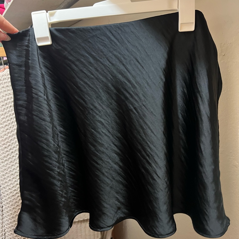 a new day Black Skater Skirt